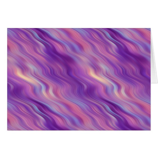 Violet Paarse Wavy Textuur (Voorkant Horizontaal)