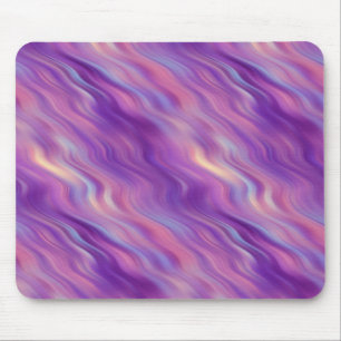 Violet Paarse Wavy Textuur Muismat