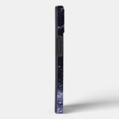 Violet paarse zwarte abstracte melkweg Case-Mate iPhone case (Achterkant / Rechts)