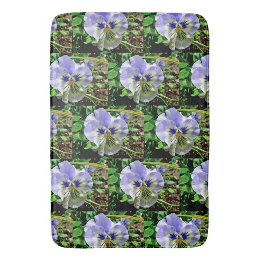 VIOLET PANSY BADMAT (Voorkant Verticaal)