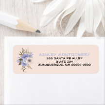 Violet pasta peach Vijf Petal Wilde Rozen Aangepas