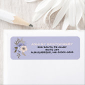 Violet pasta peach Vijf Petal Wilde Rozen Aangepas Etiket (Insitu)