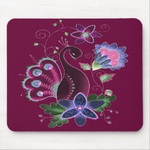 Violet Peacock Muismat