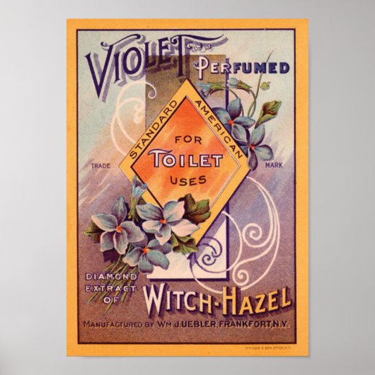 Violet Perfume Poster (Voorkant)