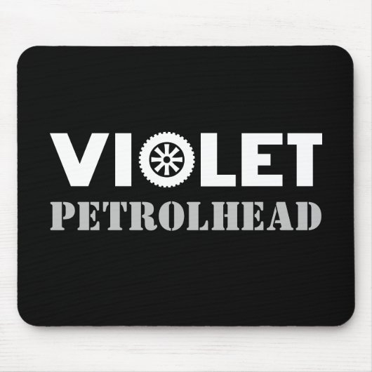 Violet Petrolhead Muismat (Voorkant)