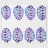 Violet Pinecones — Verpakkingspapier Cadeaupapier (Vlak)