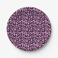 Violet Pink Cheetah Leopard Pattern Dierenvriend
