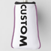 VIOLET Piping Custom Golf Putter Headcover Blank (Draai 90)