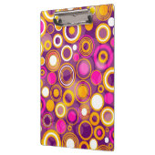 Violet Polka Dot Pattern Klembord (Links)