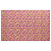 Violet Polka Dot Pattern Stof (Yard (91,4 cm))