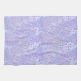 Violet Polka Dots Theedoek