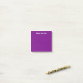 Violet Post-it® Notes (Op bureau)