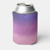 Violet Princess Blush Pink Triple Glitter Blikjeskoeler (Blikje Achterkant)