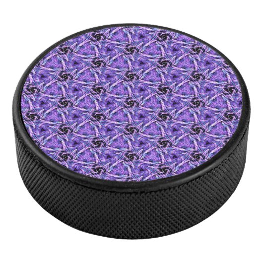 Violet Pulse Hockey Puck (3/4)
