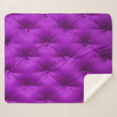Violet purple velvet capitone textile background,  sherpa deken (Voorkant (horizontaal))