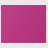 Violet Red Plain Solid Color Wrapping Paper Cadeaupapier (Vlak)