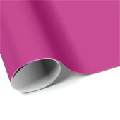 Violet Red Plain Solid Color Wrapping Paper Cadeaupapier (Rol Hoek)