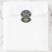 Violet Reef Sentinel Tiki Sticker (Tas)