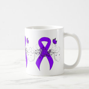 Violet Ribbon Butterfly, Hodgkin-lymfoom Koffiemok