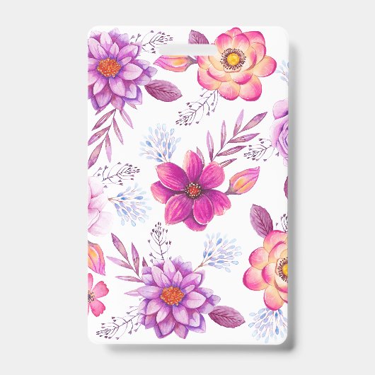 Violet roos badge (Voorkant)