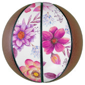 Violet roos basketbal (Verticaal)