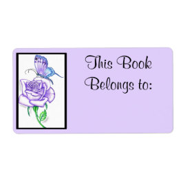 Violet Roos Book Bord Ownership Label