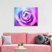 Violet Roos Canvas Afdruk (Insitu (Woonkamer))