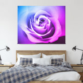 Violet Roos Canvas Afdruk (Insitu (Slaapkamer))