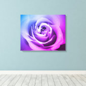 Violet Roos Canvas Afdruk (Insitu (Houten vloer))