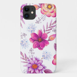 Violet roos Case-Mate iPhone case