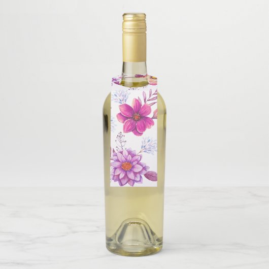 Violet roos flessenhanger (Op fles)