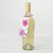 Violet roos flessenhanger (Schuin)