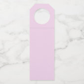 Violet roos flessenhanger (Achterkant)