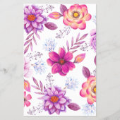 Violet roos flyer (Voorkant)