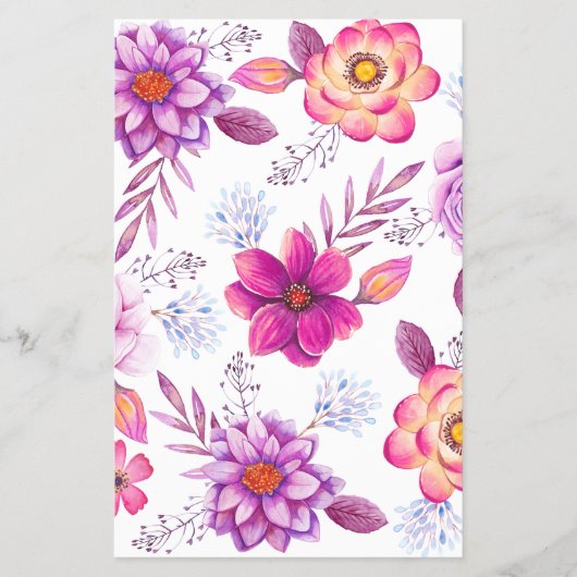 Violet roos flyer (Voorkant)