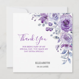 Violet Roos Greenery Floral Bedankt