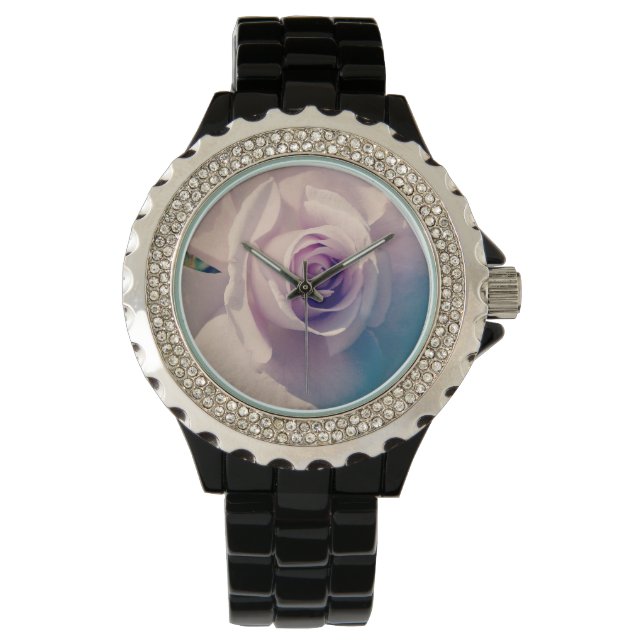 Violet Roos Horloge (Voorkant)