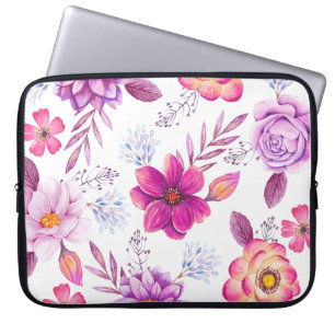 Violet roos laptop sleeve