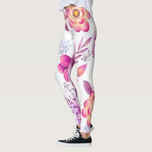 Violet roos leggings (Links)