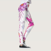 Violet roos leggings (Rechts)