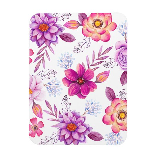 Violet roos magneet (Verticaal)