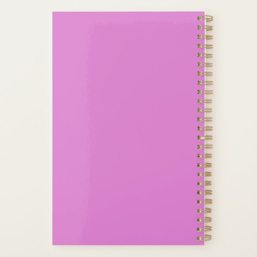 Violet roos planner (Achterkant)
