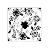 Violet roos rubberstempel (Afrduk)