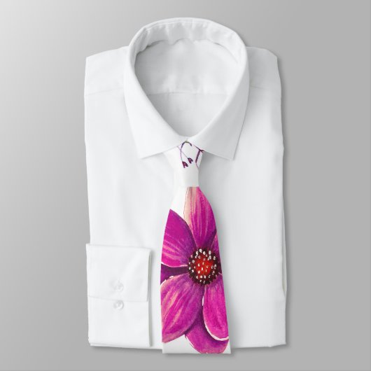 Violet roos stropdas (Gebonden)