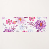 Violet roos yogamat (Voorkant (horizontaal))