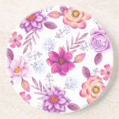 Violet roos zandsteen onderzetter (Voorkant)