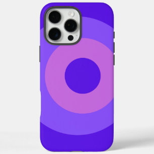 Violet Round Apple iPhone 16 Pro Max Hoesje