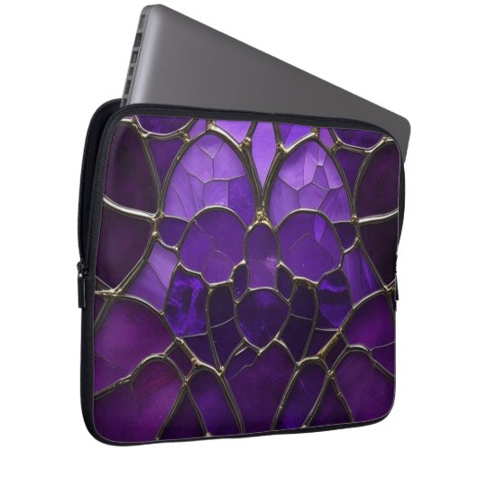 Violet Royale Electronics Bag Laptop Sleeve (Voorkant Rechts)