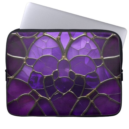 Violet Royale Electronics Bag Laptop Sleeve (Voorkant)