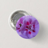 Violet Roze Abstracte Hibiscus Flower Ronde Button 3,2 Cm (Voorkant /achterkant)
